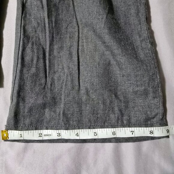 American Tall Pajama Pants Gray Wide Leg Drawstring Lounge Wear Size Large Tall - Picture 6 of 12